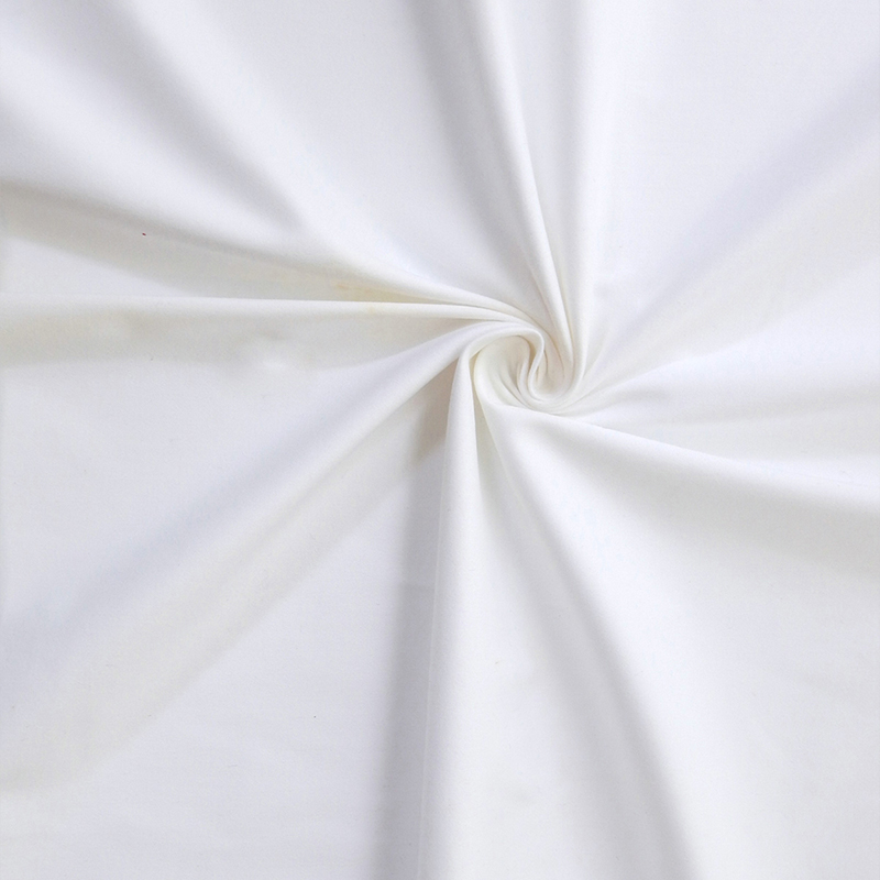 Przezwytany bawełna 60S 330 TC Hotel Bed Trible Pure White