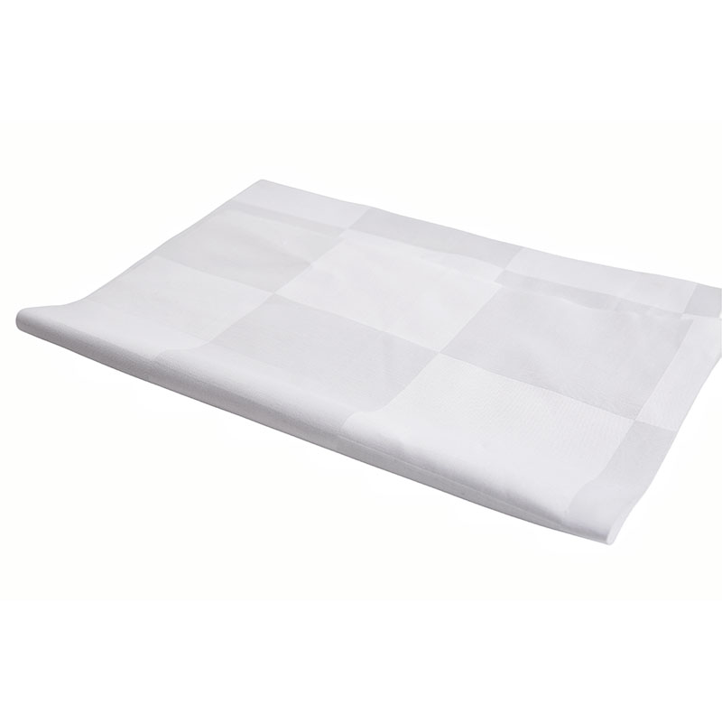 Jacquard 9 cm kwadraty bawełniane do pościeli hotelowej