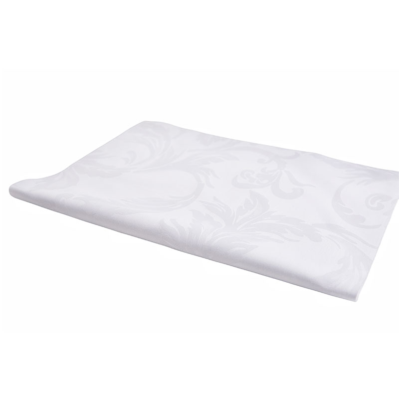 Bawełniany biały t300 satynowy Jacquard Beding Tkanina tekstylna